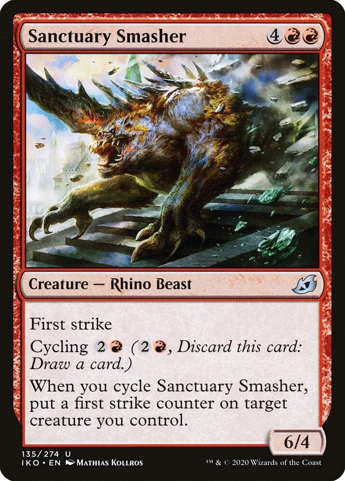 Image for Sanctuary Smasher (135) [Ikoria: Lair of Behemoths] - Magic: The Gathering