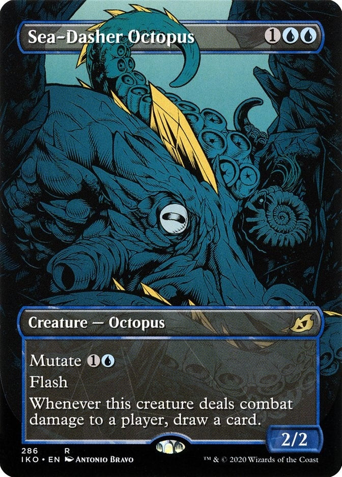 Image for Sea-Dasher Octopus (Showcase) (286) [Ikoria: Lair of Behemoths] - Magic: The Gathering
