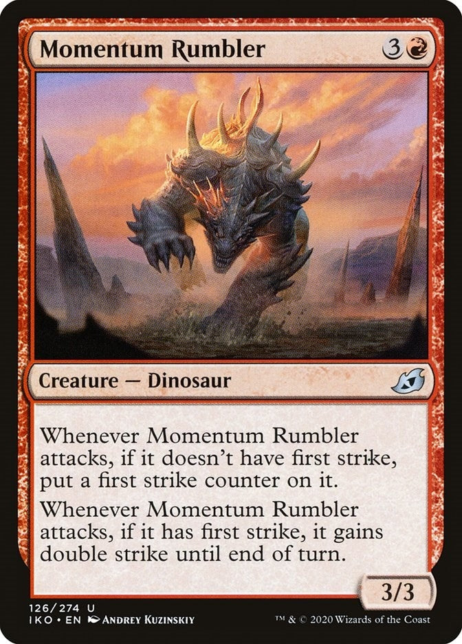 Image for Momentum Rumbler (126) [Ikoria: Lair of Behemoths] - Magic: The Gathering