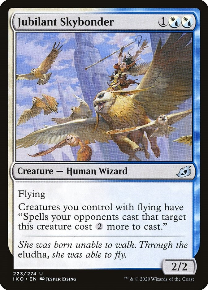 Image for Jubilant Skybonder (223) [Ikoria: Lair of Behemoths] - Magic: The Gathering