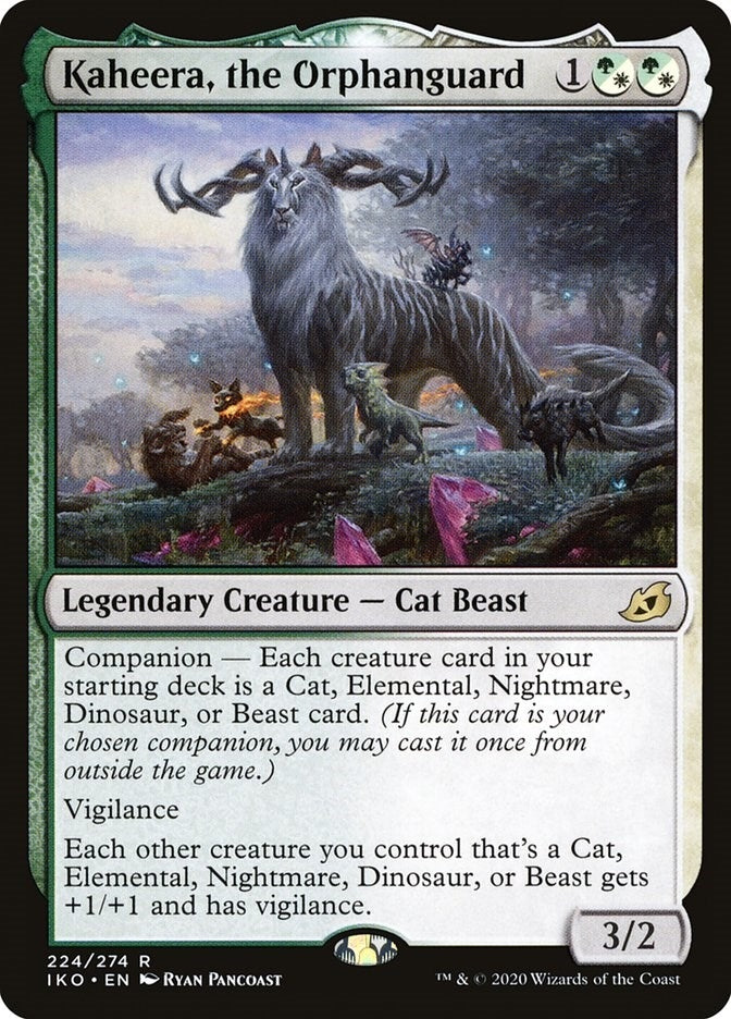 Image for Kaheera, the Orphanguard (224) [Ikoria: Lair of Behemoths] - Magic: The Gathering