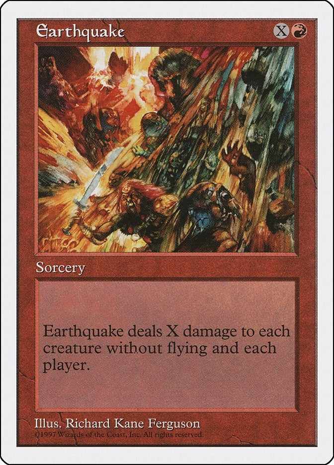 Image for Earthquake [Fifth Edition] - Magic: The Gathering
