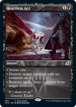 Image for Heartless Act (366) [Ikoria] - Magic: The Gathering