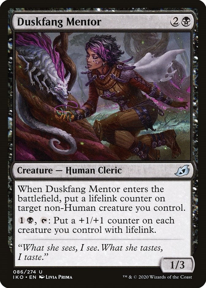 Image for Duskfang Mentor (86) [Ikoria: Lair of Behemoths] - Magic: The Gathering