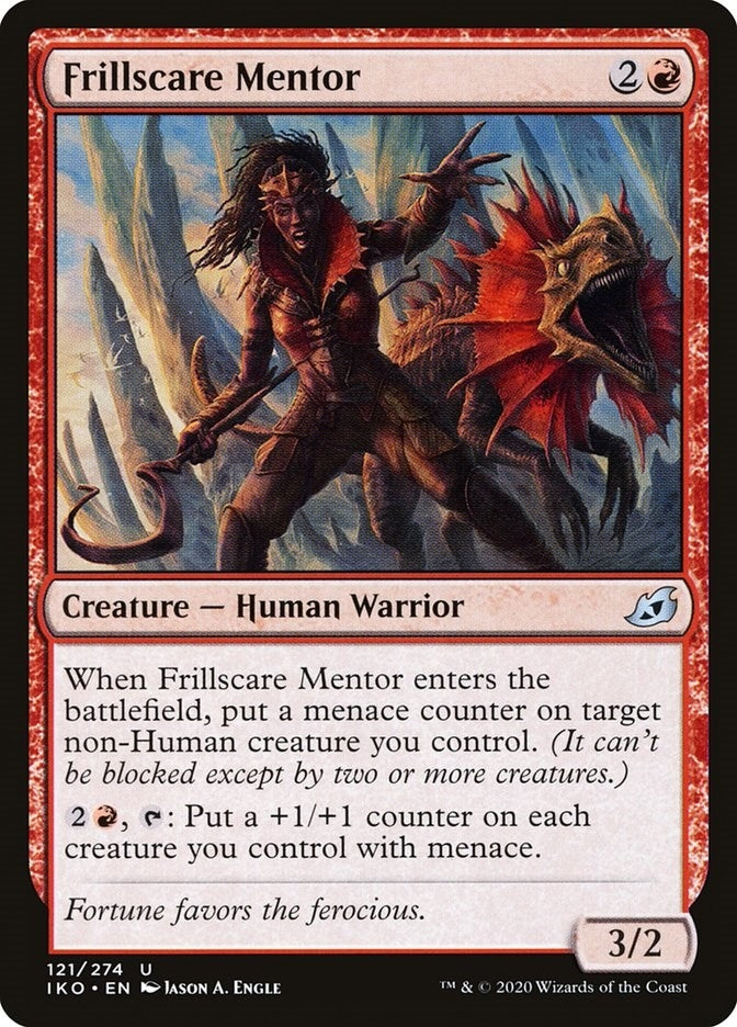 Image for Frillscare Mentor (121) [Ikoria: Lair of Behemoths] - Magic: The Gathering