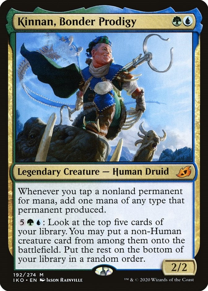 Image for Kinnan, Bonder Prodigy (192) [Ikoria: Lair of Behemoths] - Magic: The Gathering