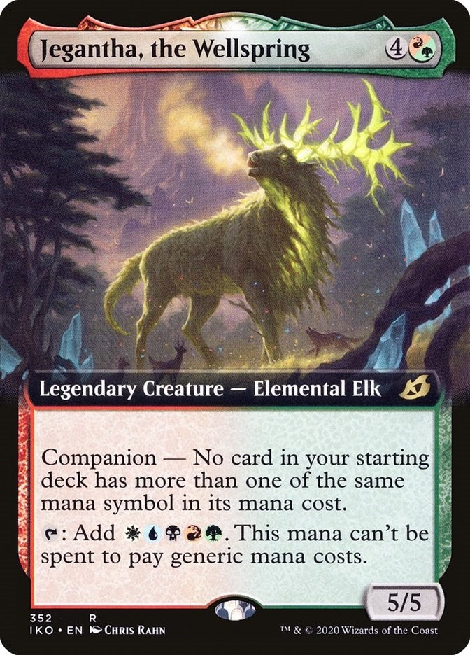 Image for Jegantha, the Wellspring (Extended Art) (352) [Ikoria: Lair of Behemoths] - Magic: The Gathering
