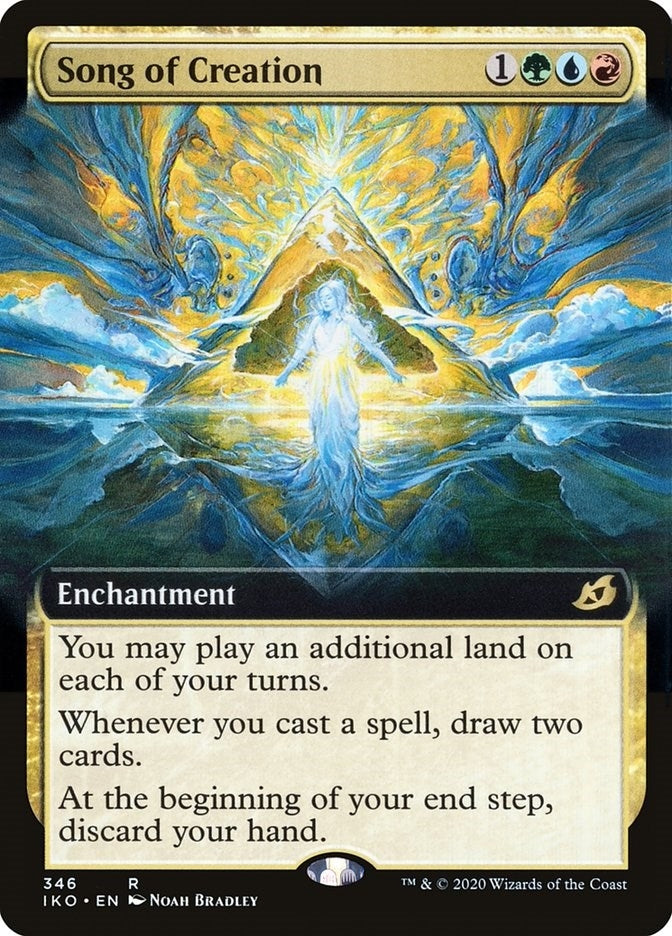 Image for Song of Creation (Extended Art) (346) [Ikoria: Lair of Behemoths] - Magic: The Gathering