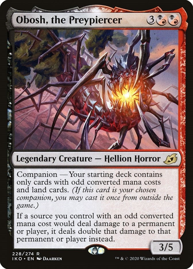 Image for Obosh, the Preypiercer (228) [Ikoria: Lair of Behemoths] - Magic: The Gathering