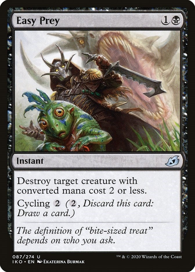 Image for Easy Prey (87) [Ikoria: Lair of Behemoths] - Magic: The Gathering