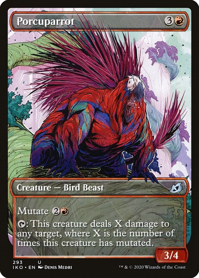 Image for Porcuparrot (Showcase) (293) [Ikoria: Lair of Behemoths] - Magic: The Gathering