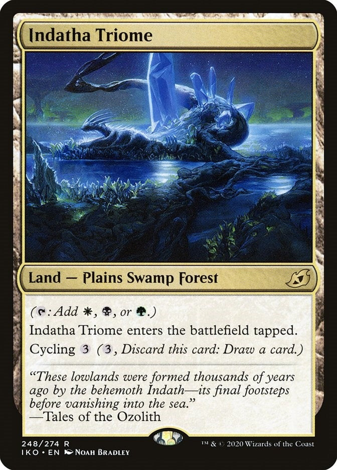 Image for Indatha Triome (248) [Ikoria: Lair of Behemoths] - Magic: The Gathering
