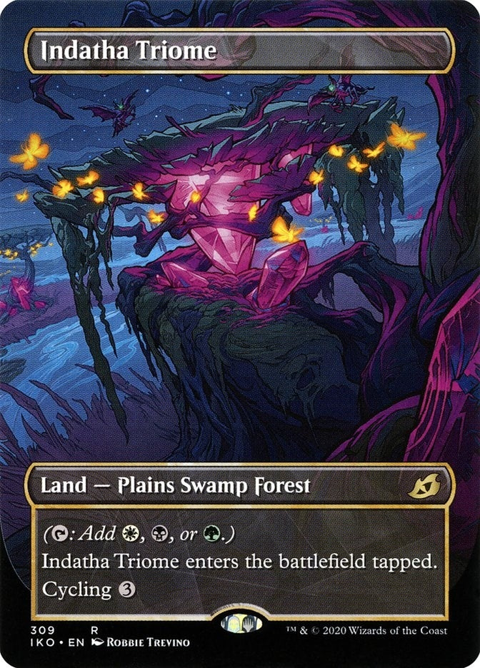 Image for Indatha Triome (Showcase) (309) [Ikoria: Lair of Behemoths] - Magic: The Gathering