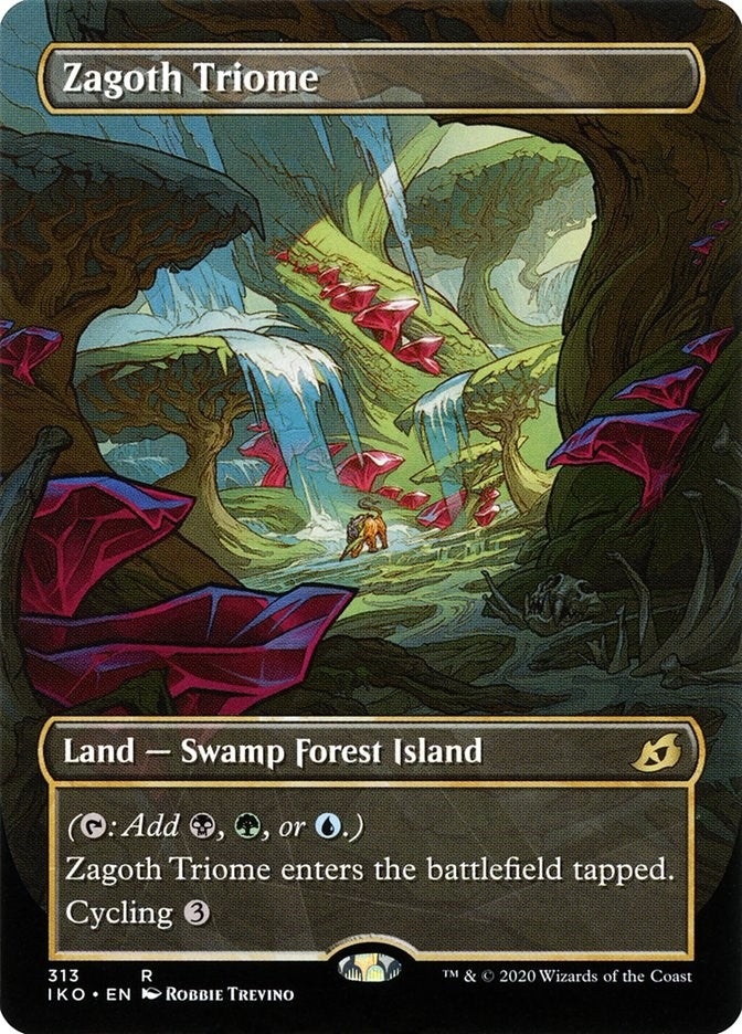 Image for Zagoth Triome (Showcase) (313) [Ikoria: Lair of Behemoths] - Magic: The Gathering