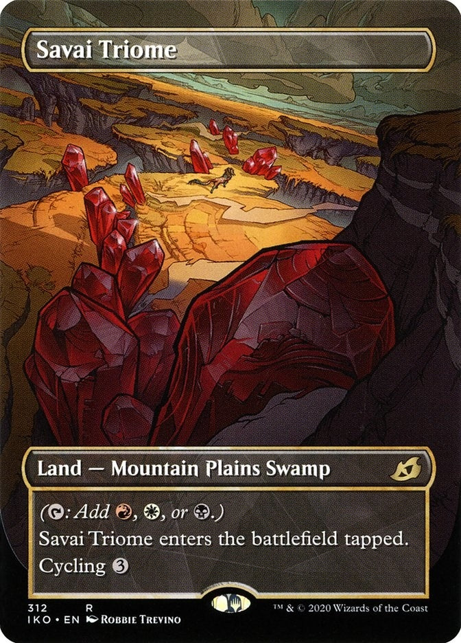 Image for Savai Triome (Showcase) (312) [Ikoria: Lair of Behemoths] - Magic: The Gathering
