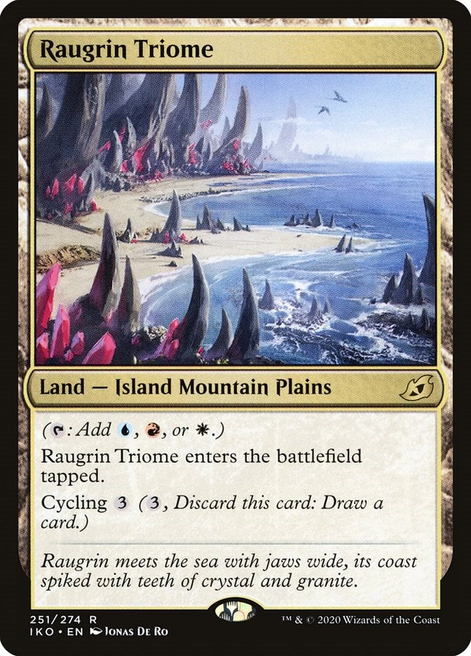Image for Raugrin Triome (251) [Ikoria: Lair of Behemoths] - Magic: The Gathering