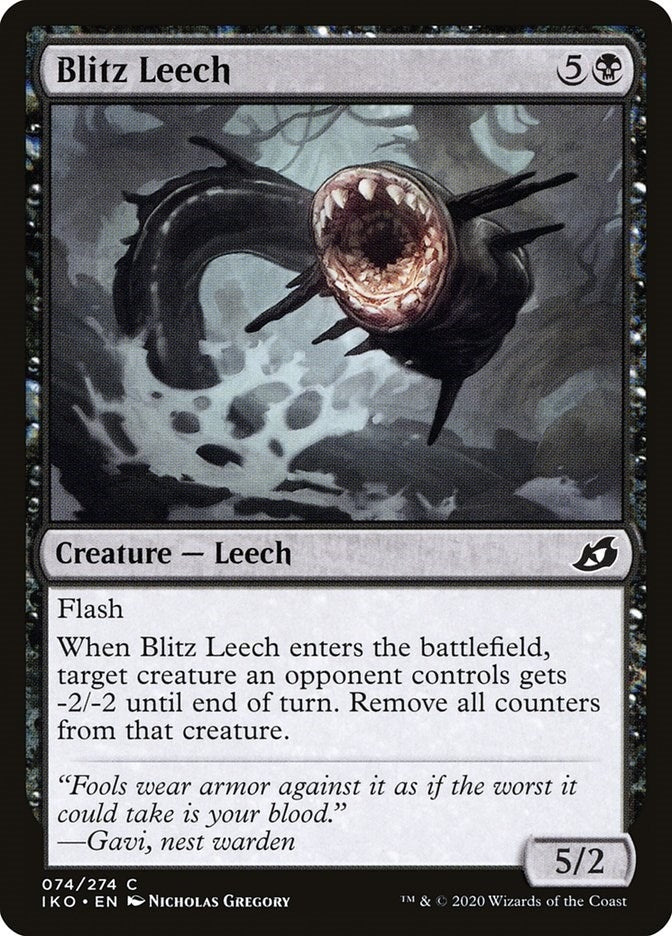 Image for Blitz Leech (74) [Ikoria: Lair of Behemoths] - Magic: The Gathering