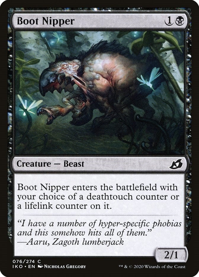 Image for Boot Nipper (76) [Ikoria: Lair of Behemoths] - Magic: The Gathering
