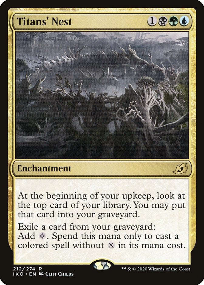 Image for Titans' Nest (212) [Ikoria: Lair of Behemoths] - Magic: The Gathering