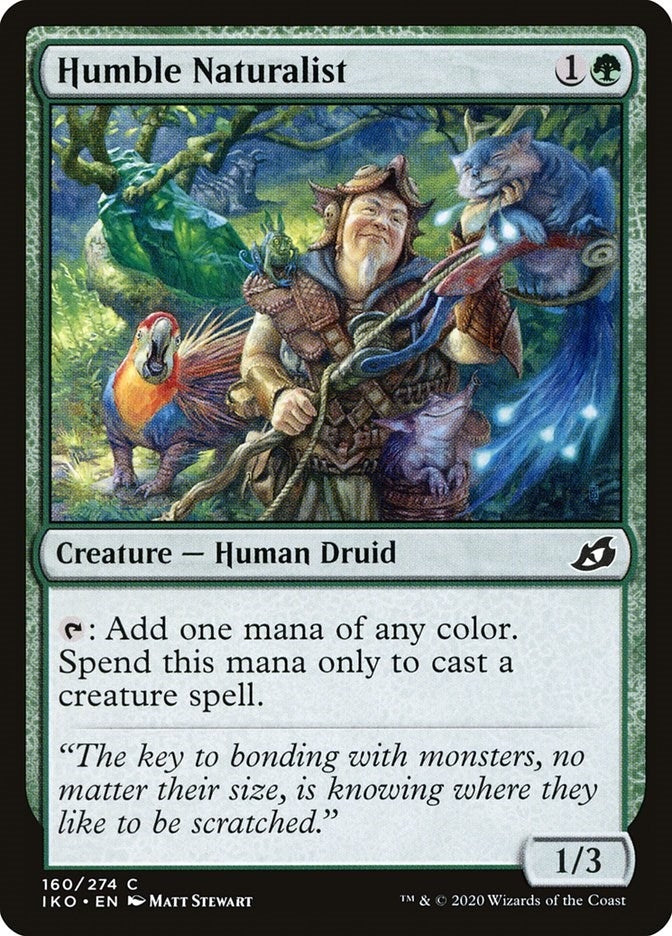 Humble Naturalist (160) [Ikoria: Lair of Behemoths]