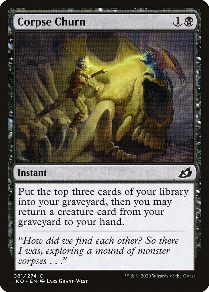 Image for Corpse Churn (81) [Ikoria: Lair of Behemoths] - Magic: The Gathering
