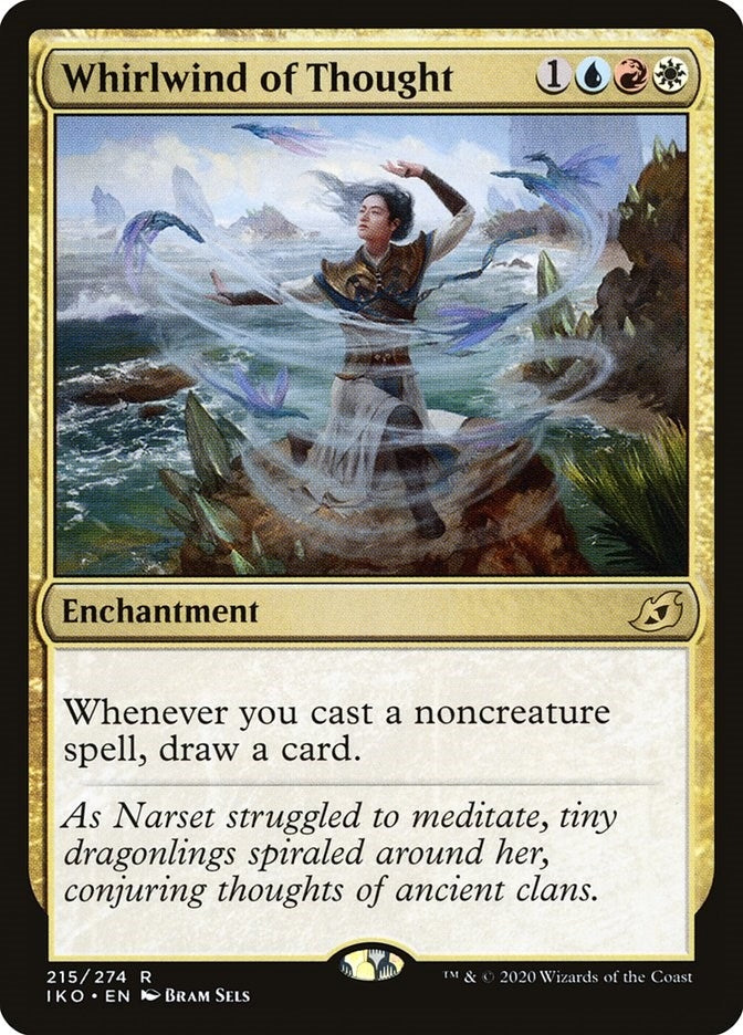Image for Whirlwind of Thought (215) [Ikoria: Lair of Behemoths] - Magic: The Gathering
