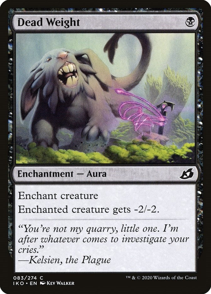 Image for Dead Weight (83) [Ikoria: Lair of Behemoths] - Magic: The Gathering