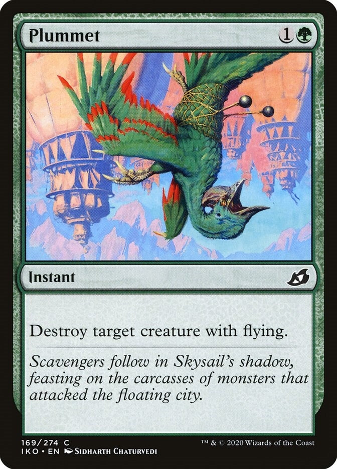 Image for Plummet (169) [Ikoria: Lair of Behemoths] - Magic: The Gathering