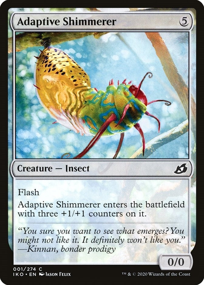 Image for Adaptive Shimmerer (1) [Ikoria: Lair of Behemoths] - Magic: The Gathering