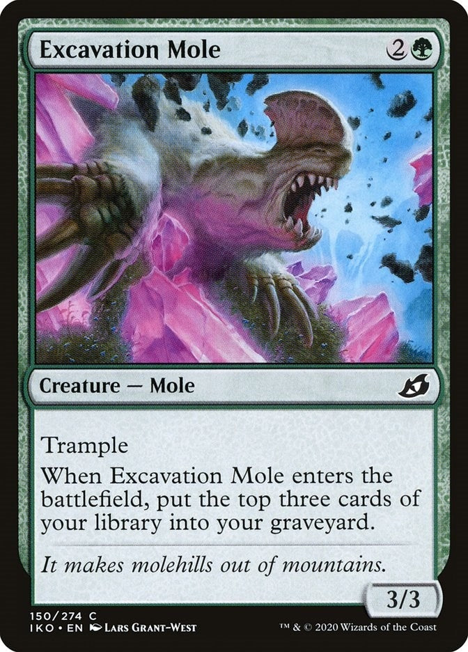 Image for Excavation Mole (150) [Ikoria: Lair of Behemoths] - Magic: The Gathering