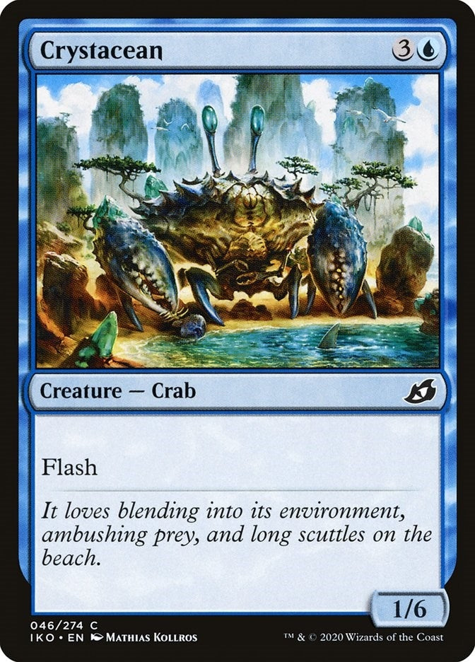Image for Crystacean (46) [Ikoria: Lair of Behemoths] - Magic: The Gathering