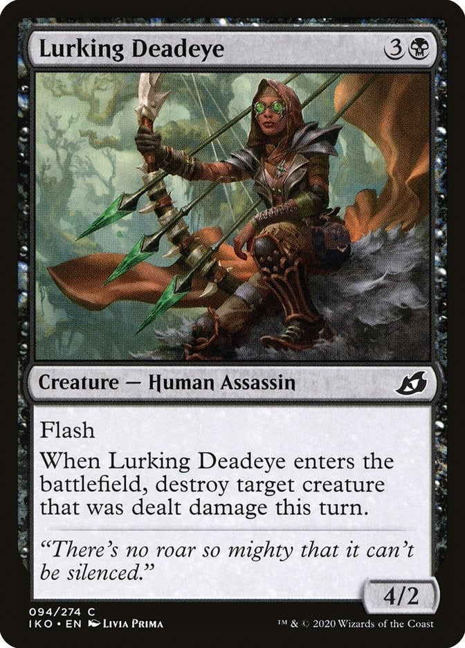 Image for Lurking Deadeye (94) [Ikoria: Lair of Behemoths] - Magic: The Gathering
