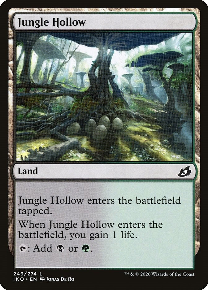 Image for Jungle Hollow (249) [Ikoria: Lair of Behemoths] - Magic: The Gathering