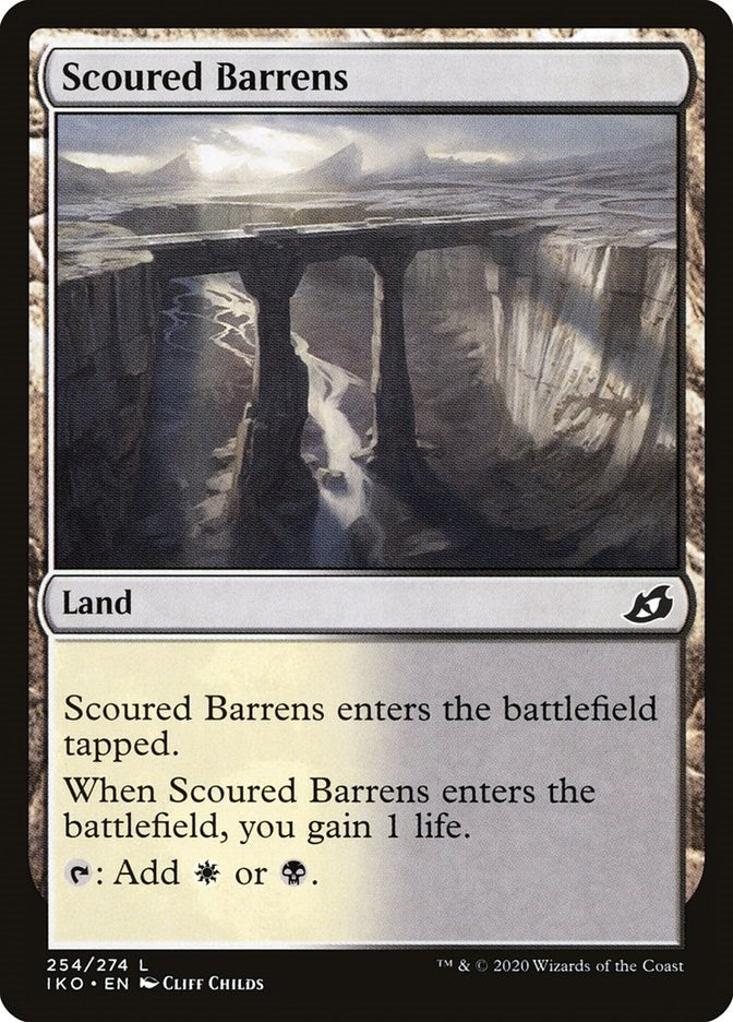 Image for Scoured Barrens (254) [Ikoria: Lair of Behemoths] - Magic: The Gathering