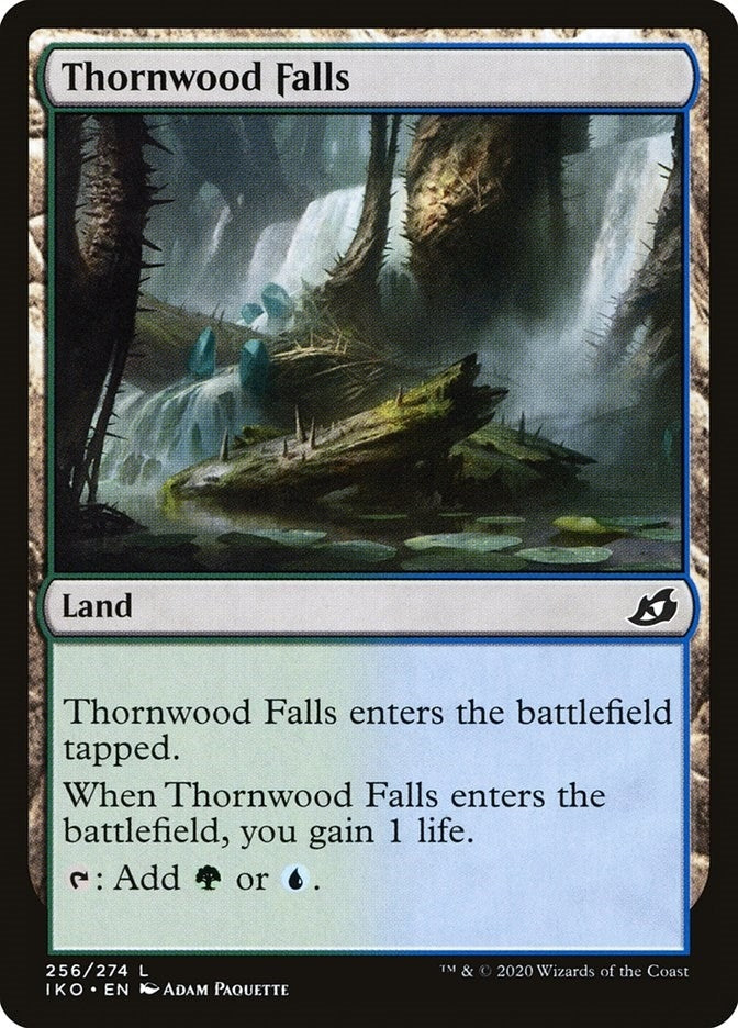 Image for Thornwood Falls (256) [Ikoria: Lair of Behemoths] - Magic: The Gathering