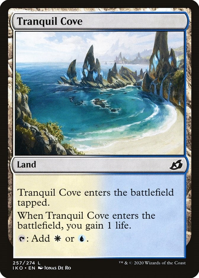 Image for Tranquil Cove (257) [Ikoria: Lair of Behemoths] - Magic: The Gathering