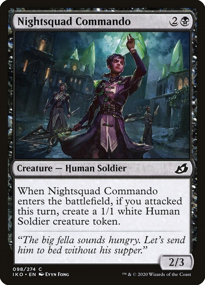 Image for Nightsquad Commando (98) [Ikoria: Lair of Behemoths] - Magic: The Gathering