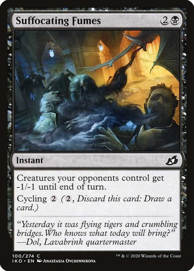 Image for Suffocating Fumes (100) [Ikoria: Lair of Behemoths] - Magic: The Gathering