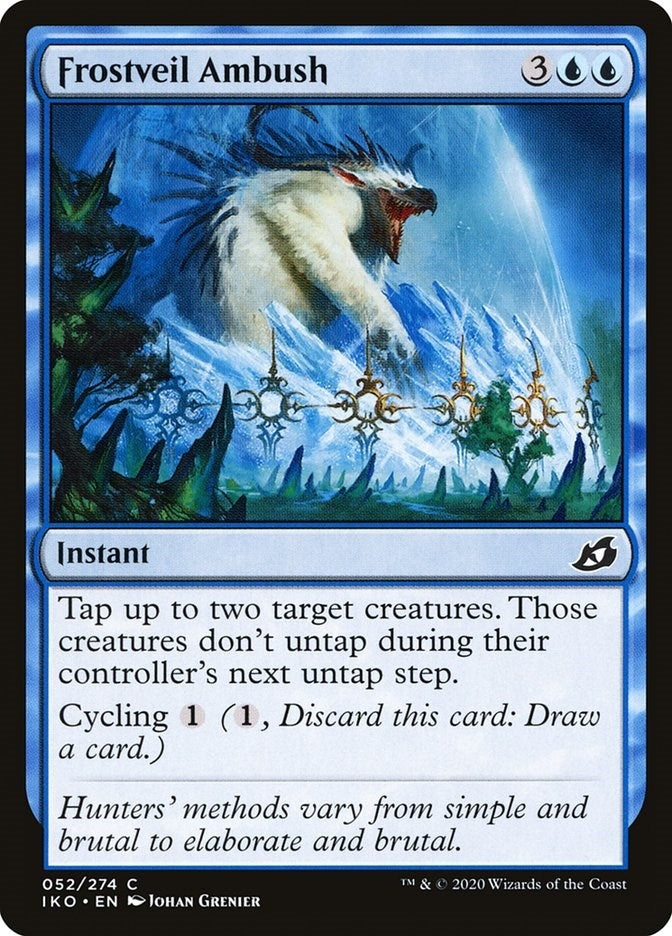 Image for Frostveil Ambush (52) [Ikoria: Lair of Behemoths] - Magic: The Gathering