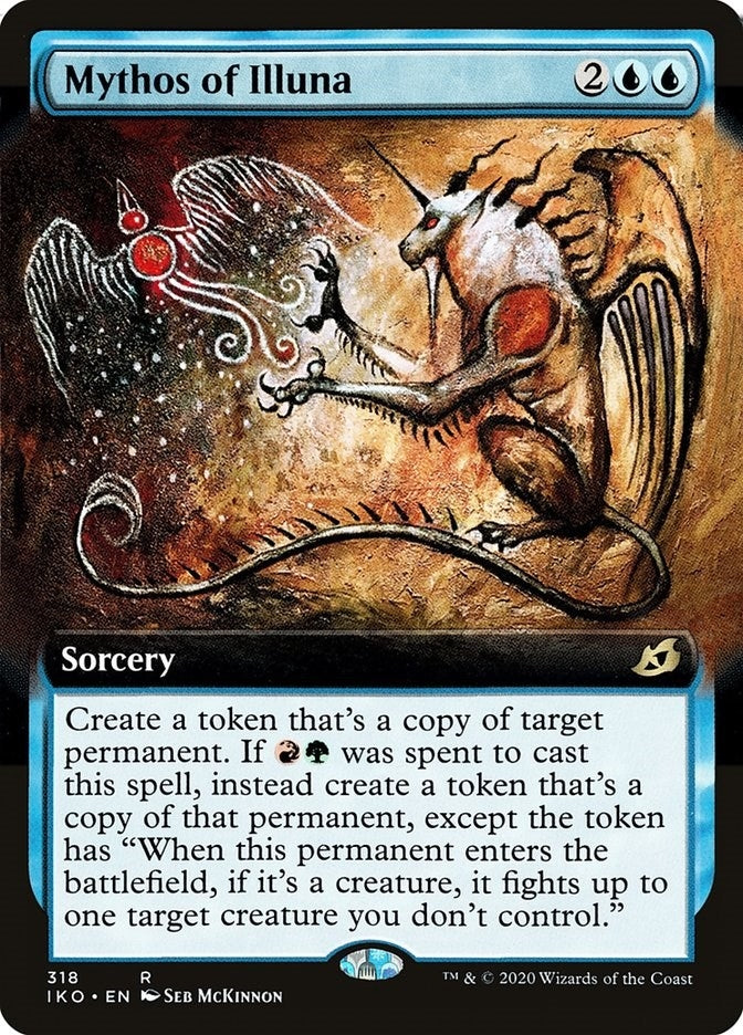 Image for Mythos of Illuna (Extended Art) (318) [Ikoria: Lair of Behemoths] - Magic: The Gathering