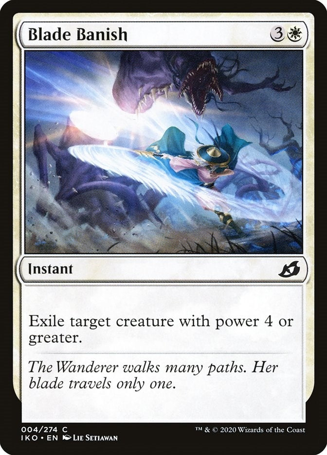 Image for Blade Banish (4) [Ikoria: Lair of Behemoths] - Magic: The Gathering