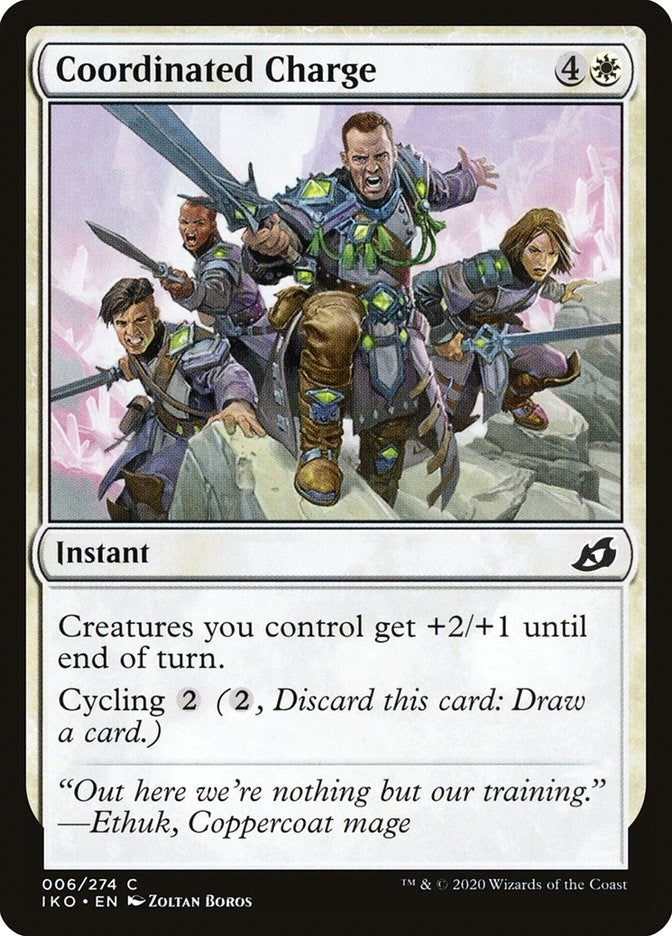 Image for Coordinated Charge (6) [Ikoria: Lair of Behemoths] - Magic: The Gathering