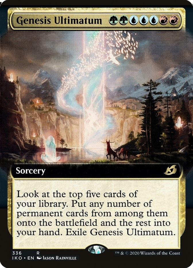 Image for Genesis Ultimatum (Extended Art) (336) [Ikoria: Lair of Behemoths] - Magic: The Gathering