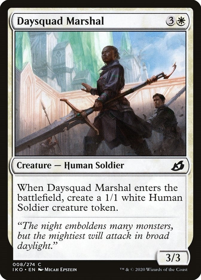 Image for Daysquad Marshal (8) [Ikoria: Lair of Behemoths] - Magic: The Gathering