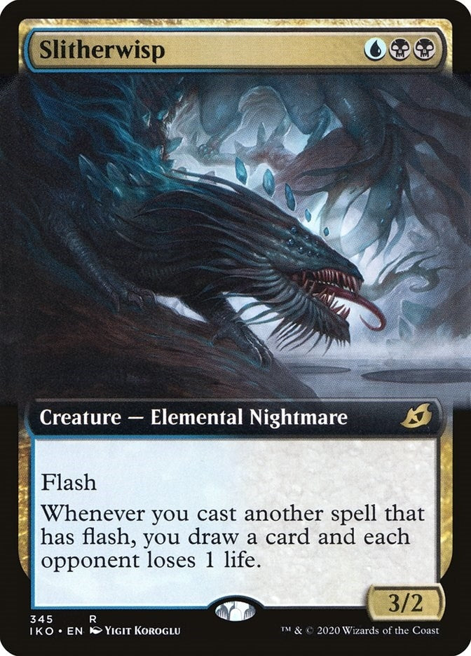 Image for Slitherwisp (Extended Art) (345) [Ikoria: Lair of Behemoths] - Magic: The Gathering