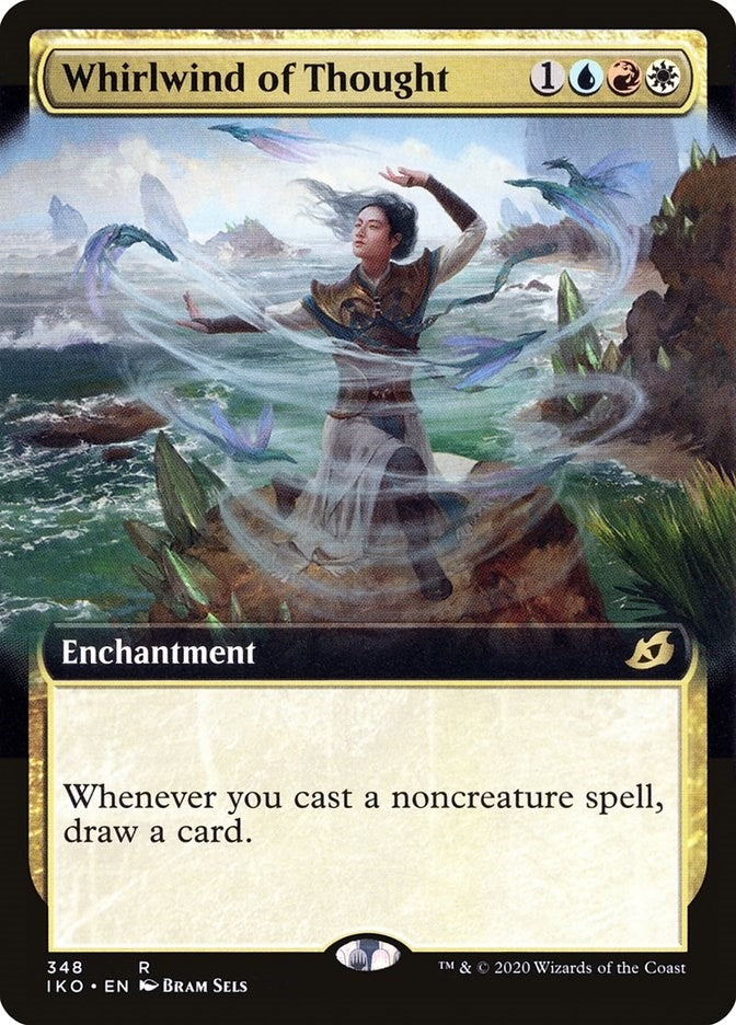 Image for Whirlwind of Thought (Extended Art) (348) [Ikoria: Lair of Behemoths] - Magic: The Gathering