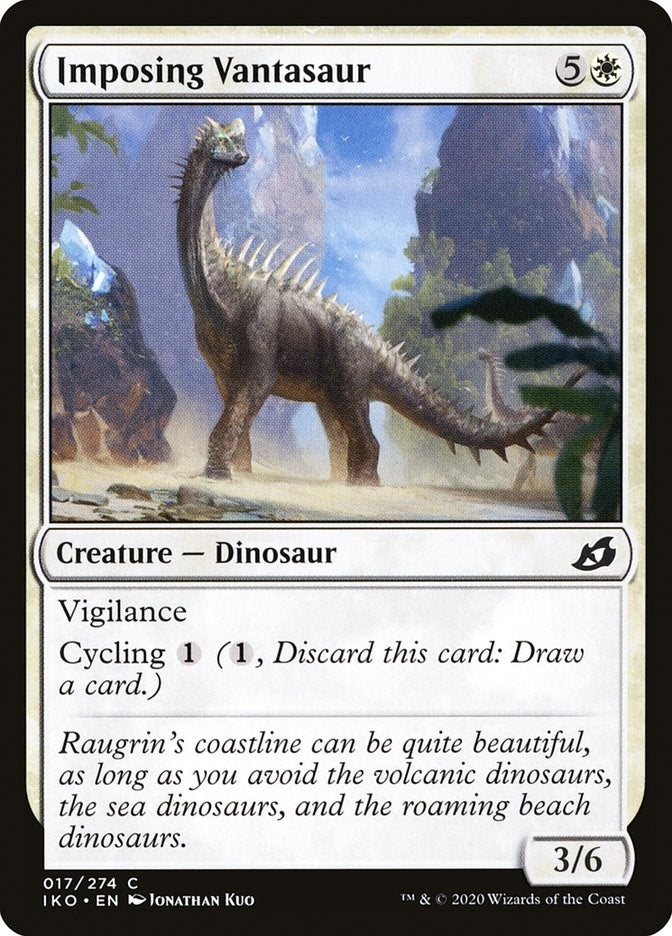Image for Imposing Vantasaur (17) [Ikoria: Lair of Behemoths] - Magic: The Gathering