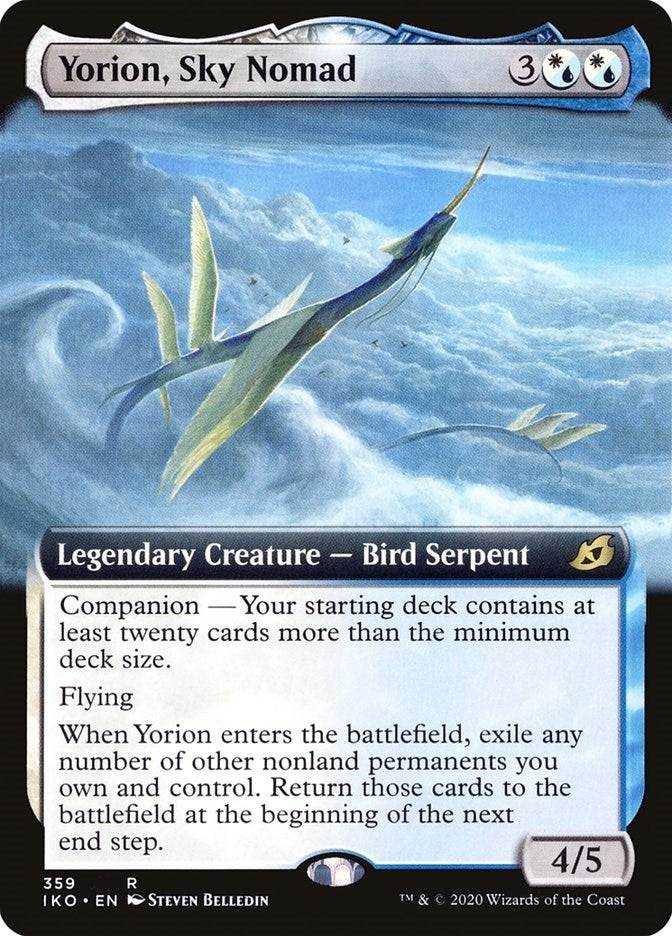 Image for Yorion, Sky Nomad (Extended Art) (359) [Ikoria: Lair of Behemoths] - Magic: The Gathering
