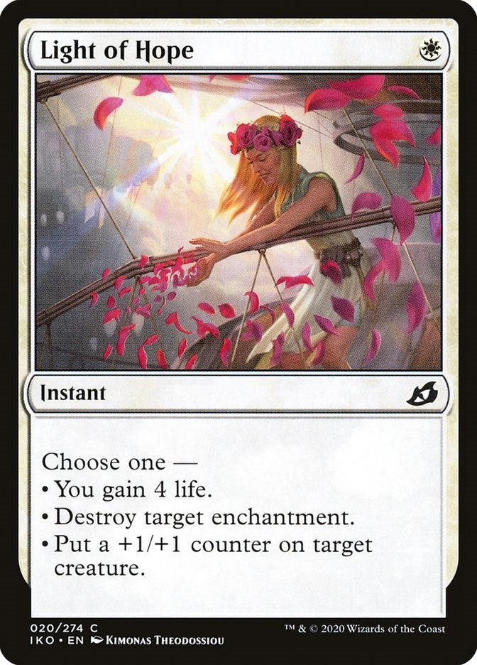 Image for Light of Hope (20) [Ikoria: Lair of Behemoths] - Magic: The Gathering