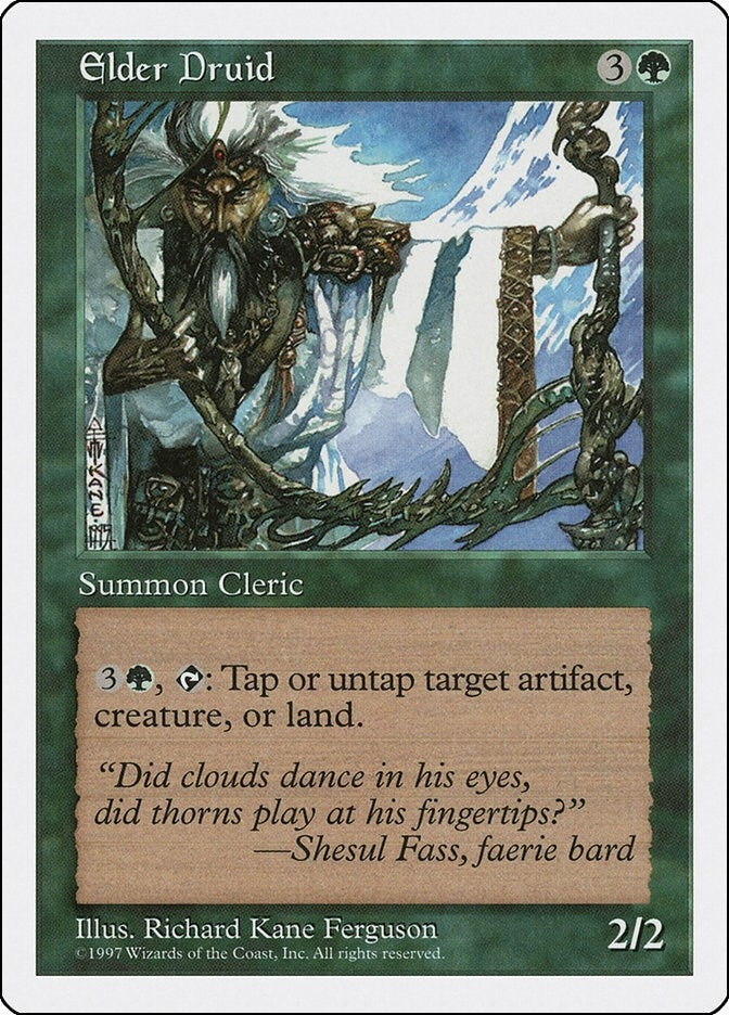 Image for Elder Druid [Fifth Edition] - Magic: The Gathering